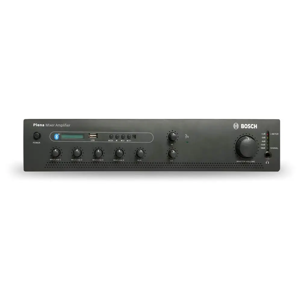 Bosch PA Plena PLE-1ME120-3IN 120 W Stage Mixer Amplifier With USB | Bluetooth view 2